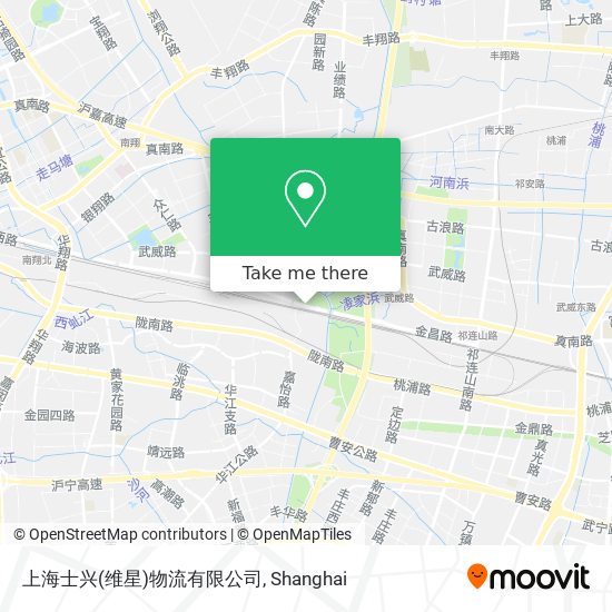 上海士兴(维星)物流有限公司 map