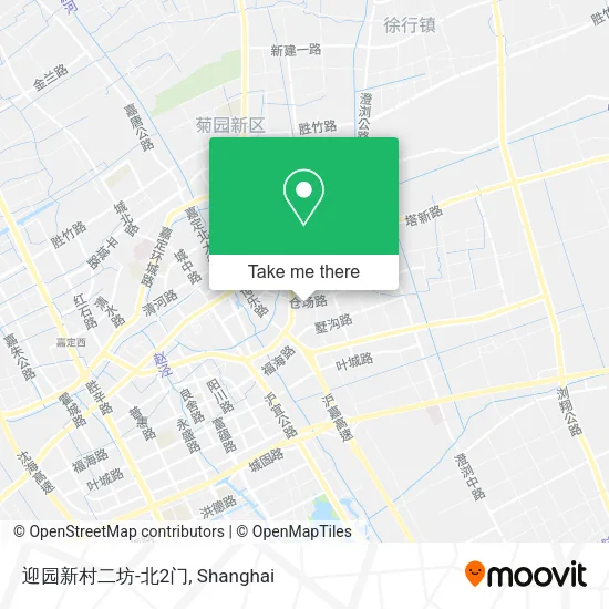 迎园新村二坊-北2门 map