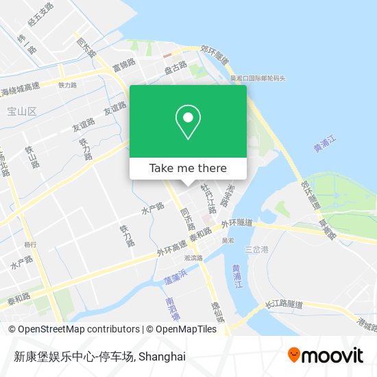新康堡娱乐中心-停车场 map