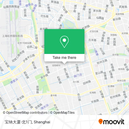 宝纳大厦-北1门 map
