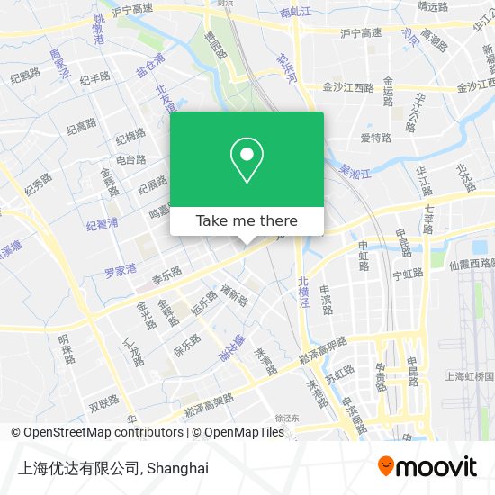上海优达有限公司 map