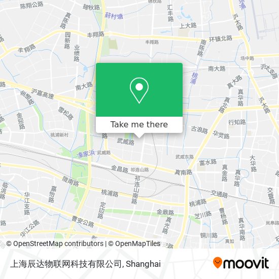 上海辰达物联网科技有限公司 map