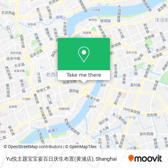 Yu悦主题宝宝宴百日庆生布置(黄浦店) map