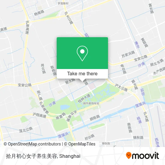 拾月初心女子养生美容 map
