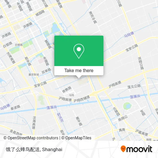 饿了么蜂鸟配送 map