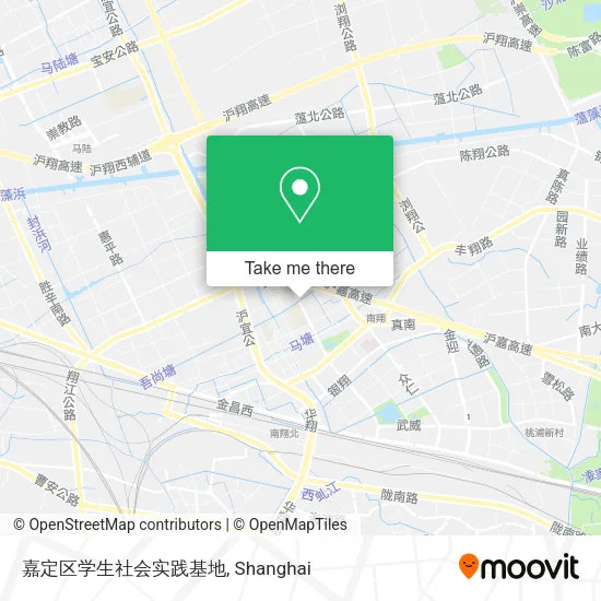 嘉定区学生社会实践基地 map