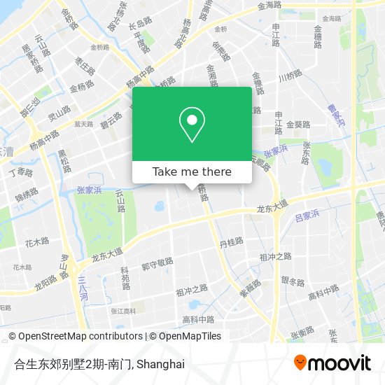 合生东郊别墅2期-南门 map