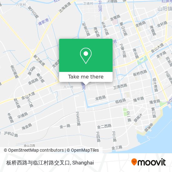 板桥西路与临江村路交叉口 map