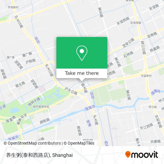 养生粥(泰和西路店) map