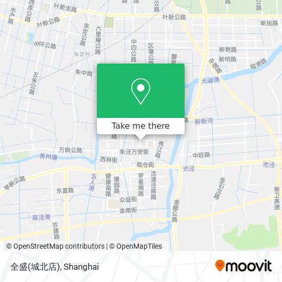 全盛(城北店) map