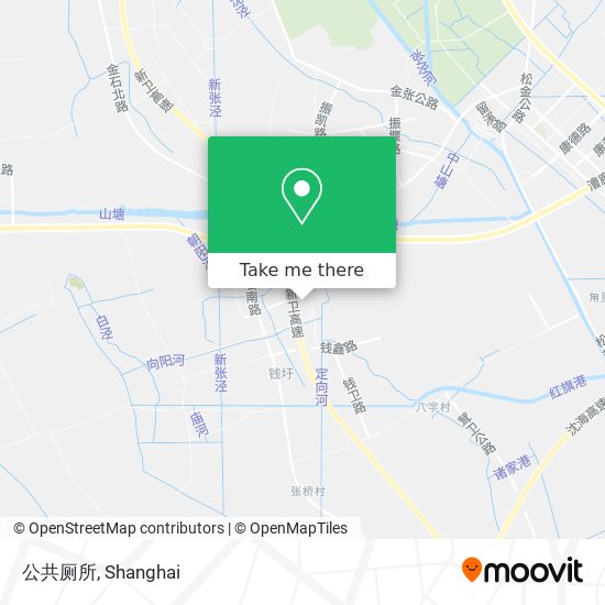 公共厕所 map