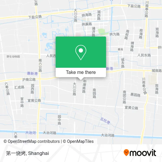 第一烧烤 map