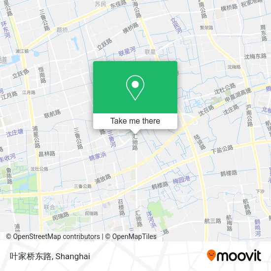 叶家桥东路 map