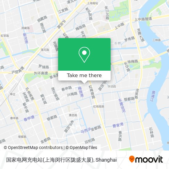 国家电网充电站(上海闵行区陇盛大厦) map