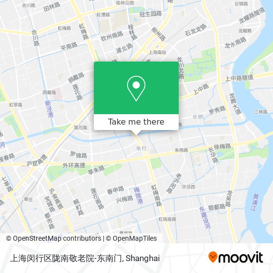 上海闵行区陇南敬老院-东南门 map