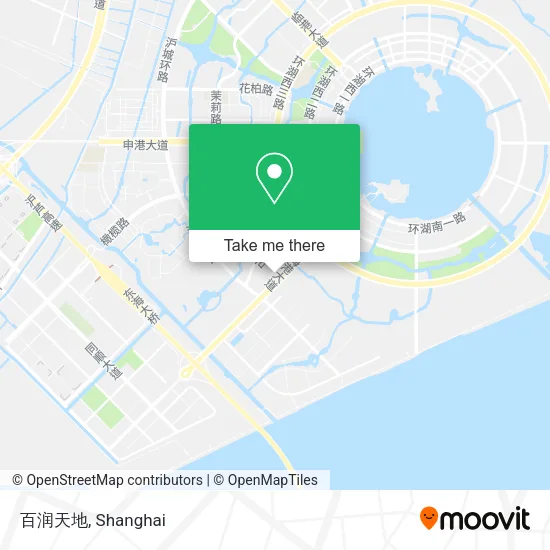 百润天地 map