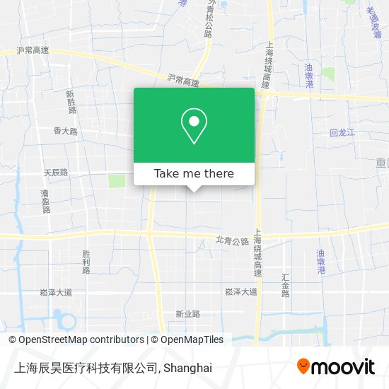 上海辰昊医疗科技有限公司 map