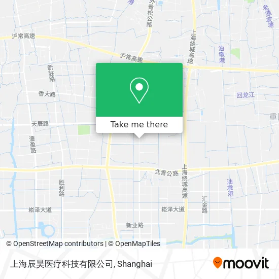 上海辰昊医疗科技有限公司 map
