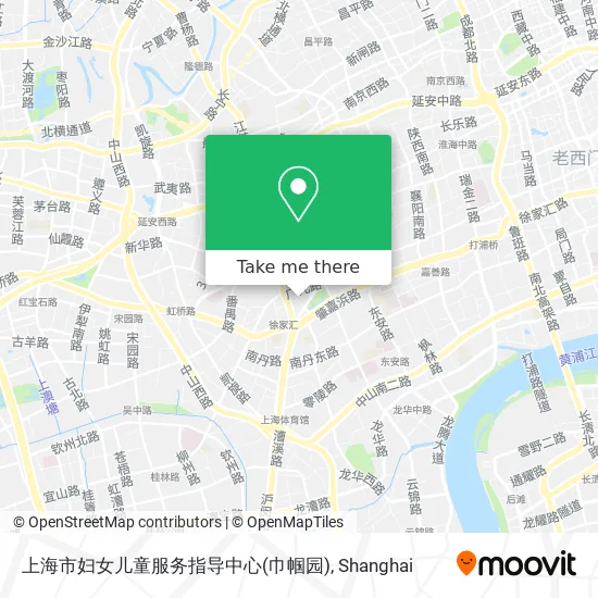 上海市妇女儿童服务指导中心(巾帼园) map