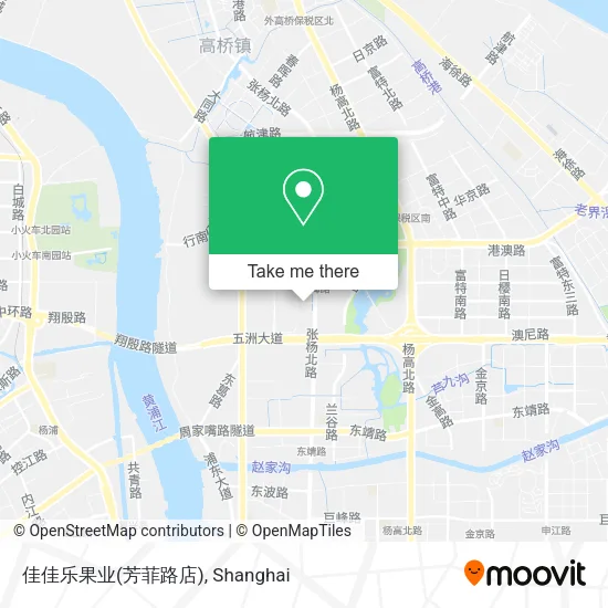 佳佳乐果业(芳菲路店) map