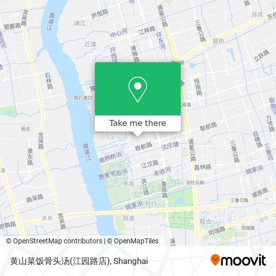 黄山菜饭骨头汤(江园路店) map