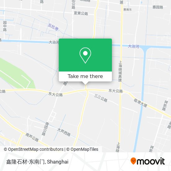 鑫隆石材-东南门 map