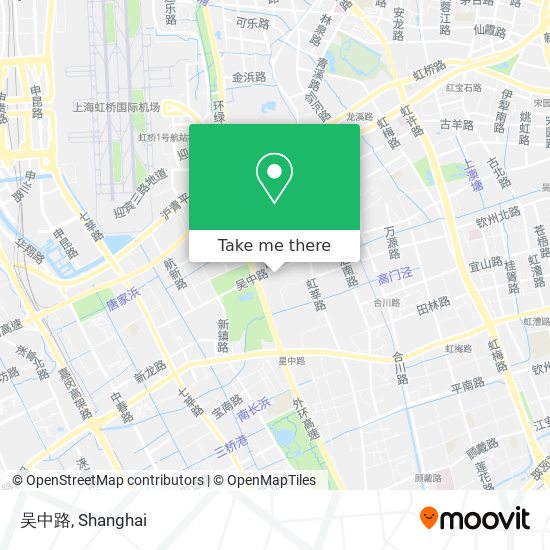 吴中路 map