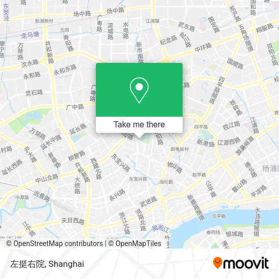 左挺右院 map