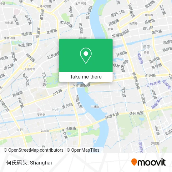 何氏码头 map