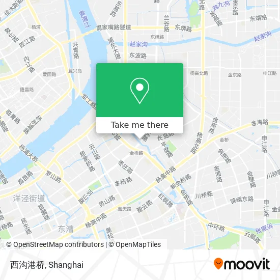 西沟港桥 map