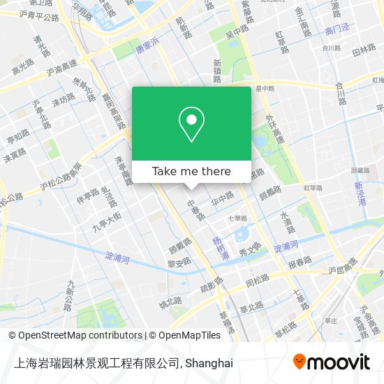 上海岩瑞园林景观工程有限公司 map