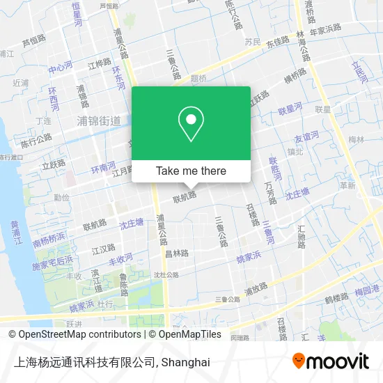 上海杨远通讯科技有限公司 map