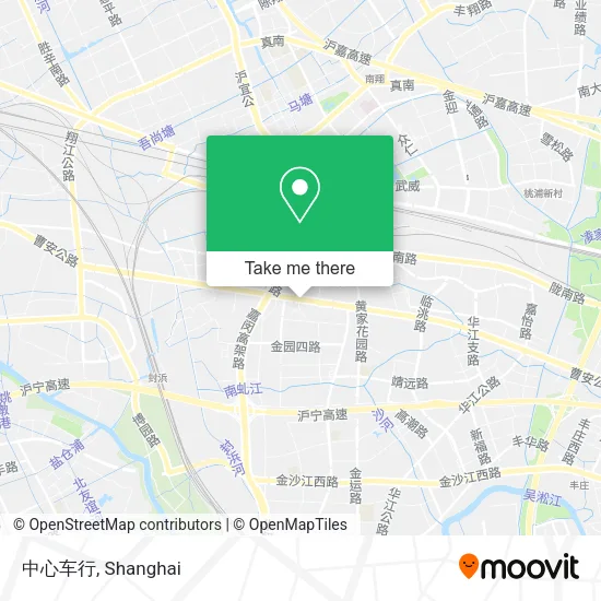 中心车行 map