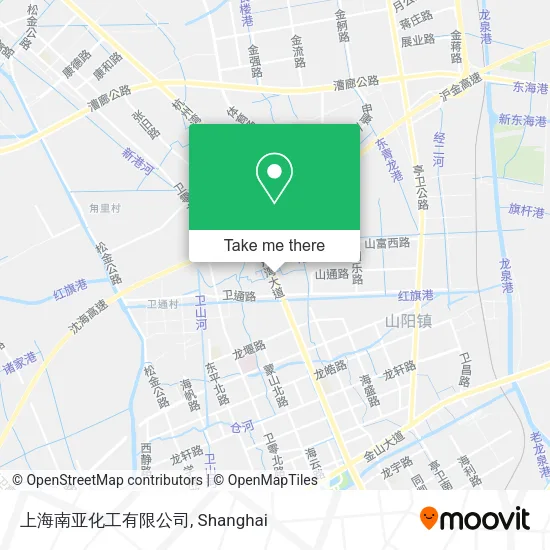 上海南亚化工有限公司 map