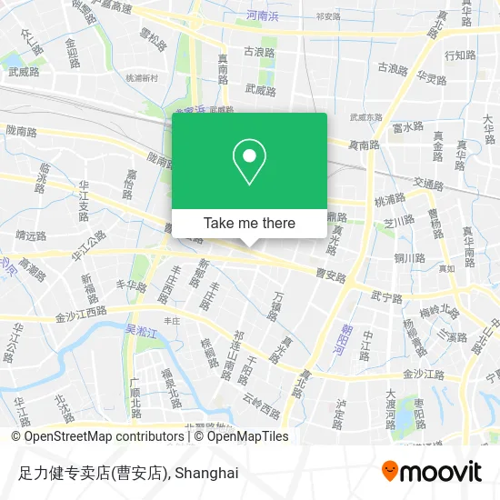 足力健专卖店(曹安店) map