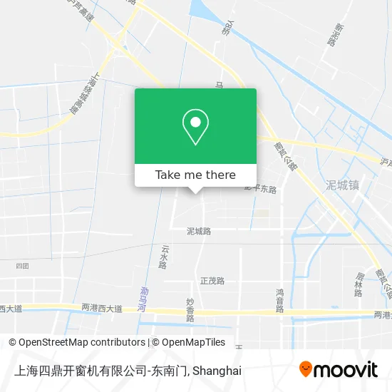上海四鼎开窗机有限公司-东南门 map