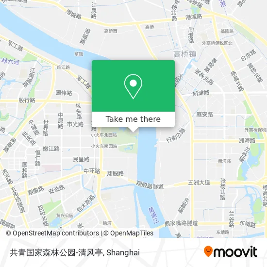 共青国家森林公园-清风亭 map