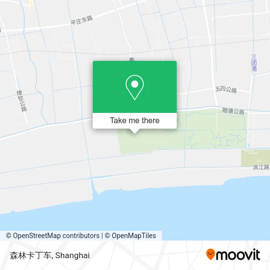 森林卡丁车 map