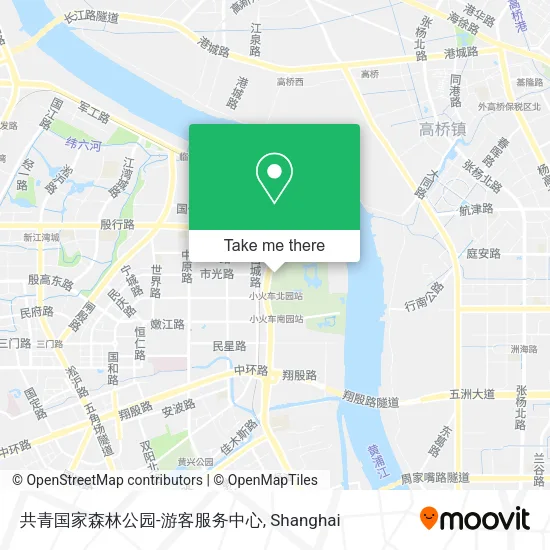 共青国家森林公园-游客服务中心 map