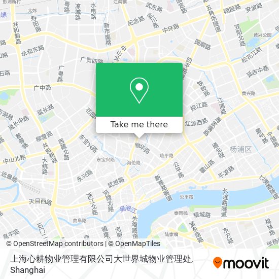 上海心耕物业管理有限公司大世界城物业管理处 map