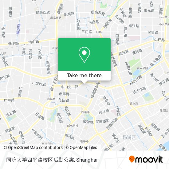 同济大学四平路校区后勤公寓 map