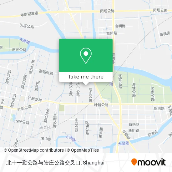北十一勤公路与陆庄公路交叉口 map