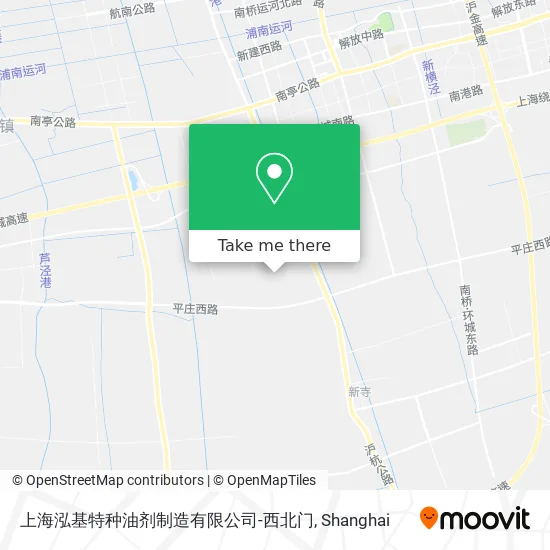 上海泓基特种油剂制造有限公司-西北门 map