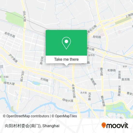 向阳村村委会(南门) map