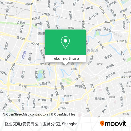 怪兽充电(安安宠医白玉路分院) map