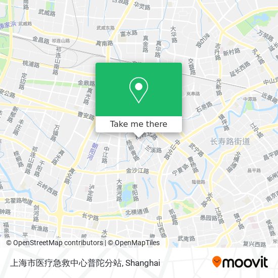 上海市医疗急救中心普陀分站 map