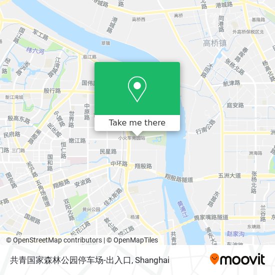 共青国家森林公园停车场-出入口 map