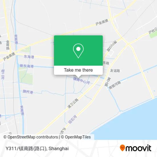 Y311/镇南路(路口) map