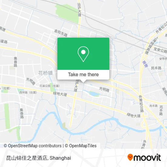 昆山锦佳之星酒店 map