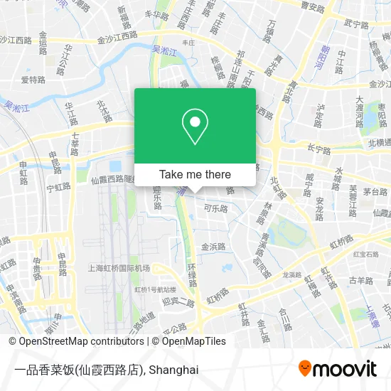 一品香菜饭(仙霞西路店) map